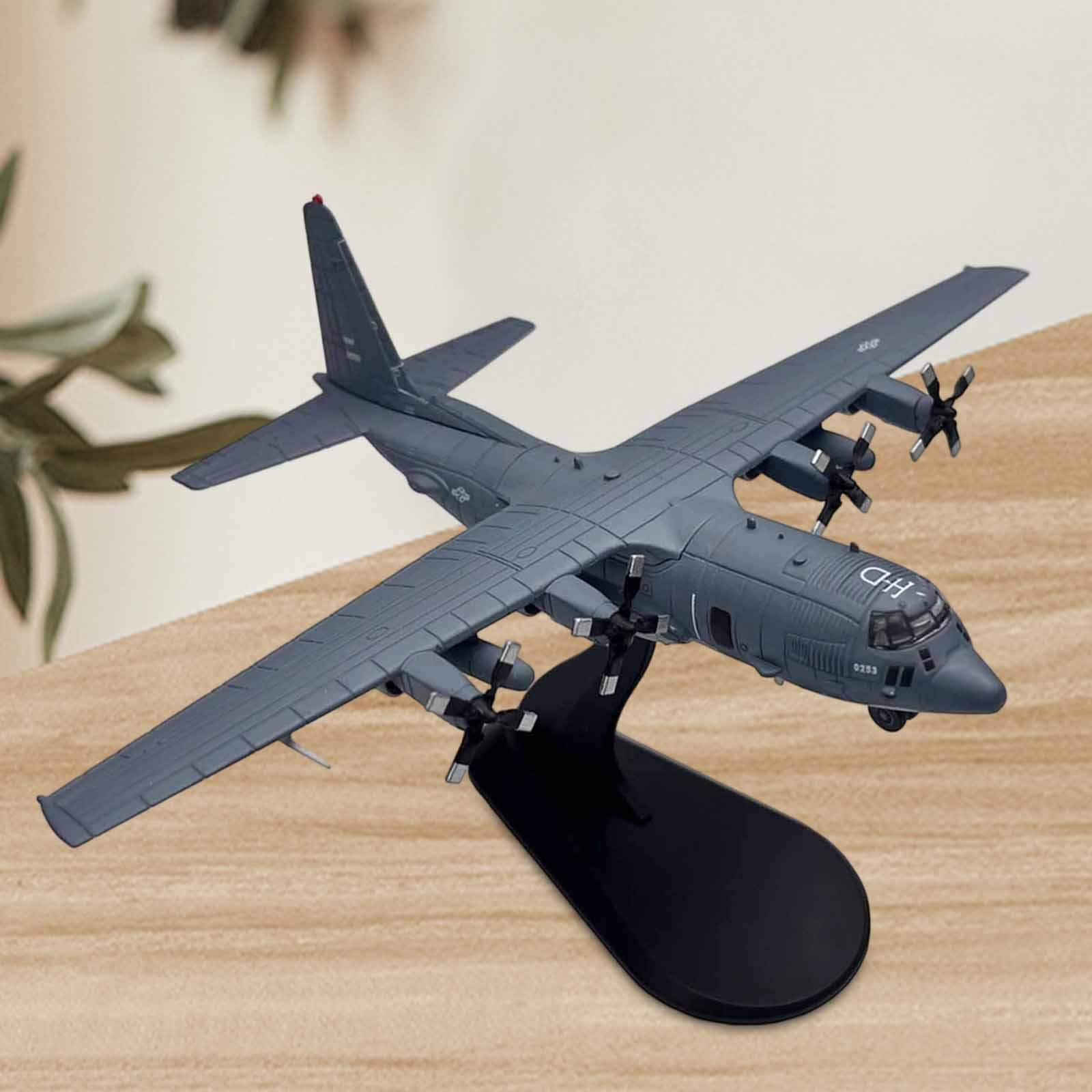 Model Airplane Plastic - 1/200 -130U Kampfjet-Replik aus Druckguss, Luftfahrt-Gedenkmodell