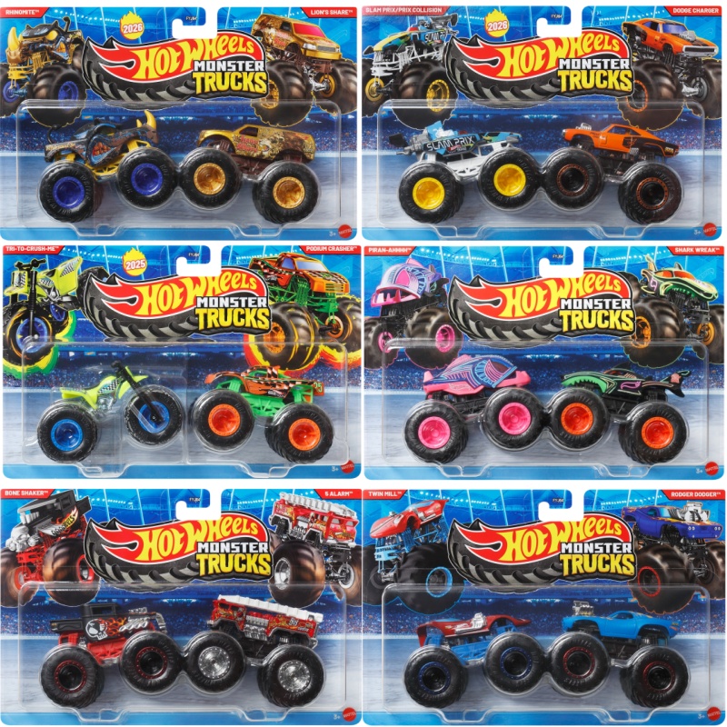 Hot Wheels Car Mainline - 2026 Hot Wheels Monster Trucks Fyj64