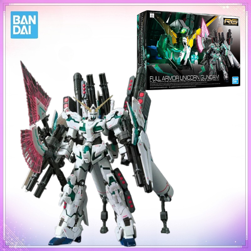 Bandai Model Gundam Rg - Bandai Original RG 1/144 Vollrüstungs-Unicorn Gundam