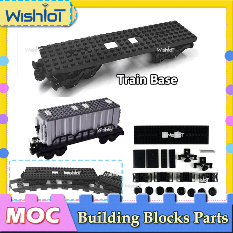 Lego Set City - Stadt Zug Track Basis MOC Bausteine