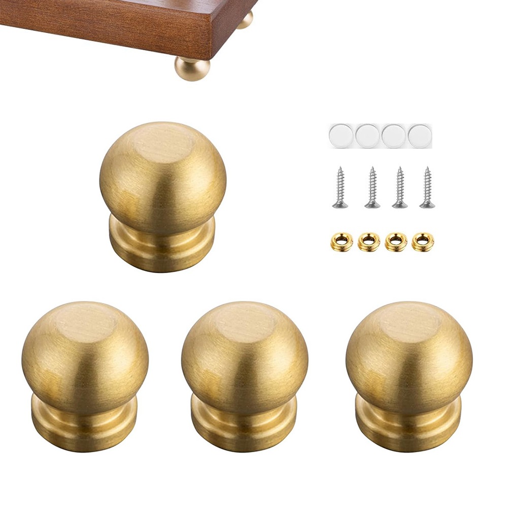 Messing-Bretterfüße-Set mit 4  – Display Risers Set Bewertung und Preis