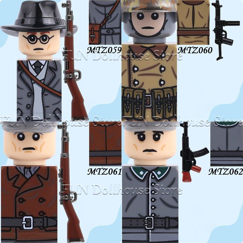 Moderne Militär-Actionfiguren  – Lego Minifigure Holder Bewertung und Preis